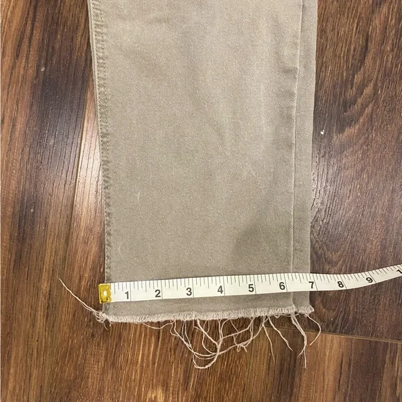 button fly straight leg jeans size 25 - Picture 10 of 10